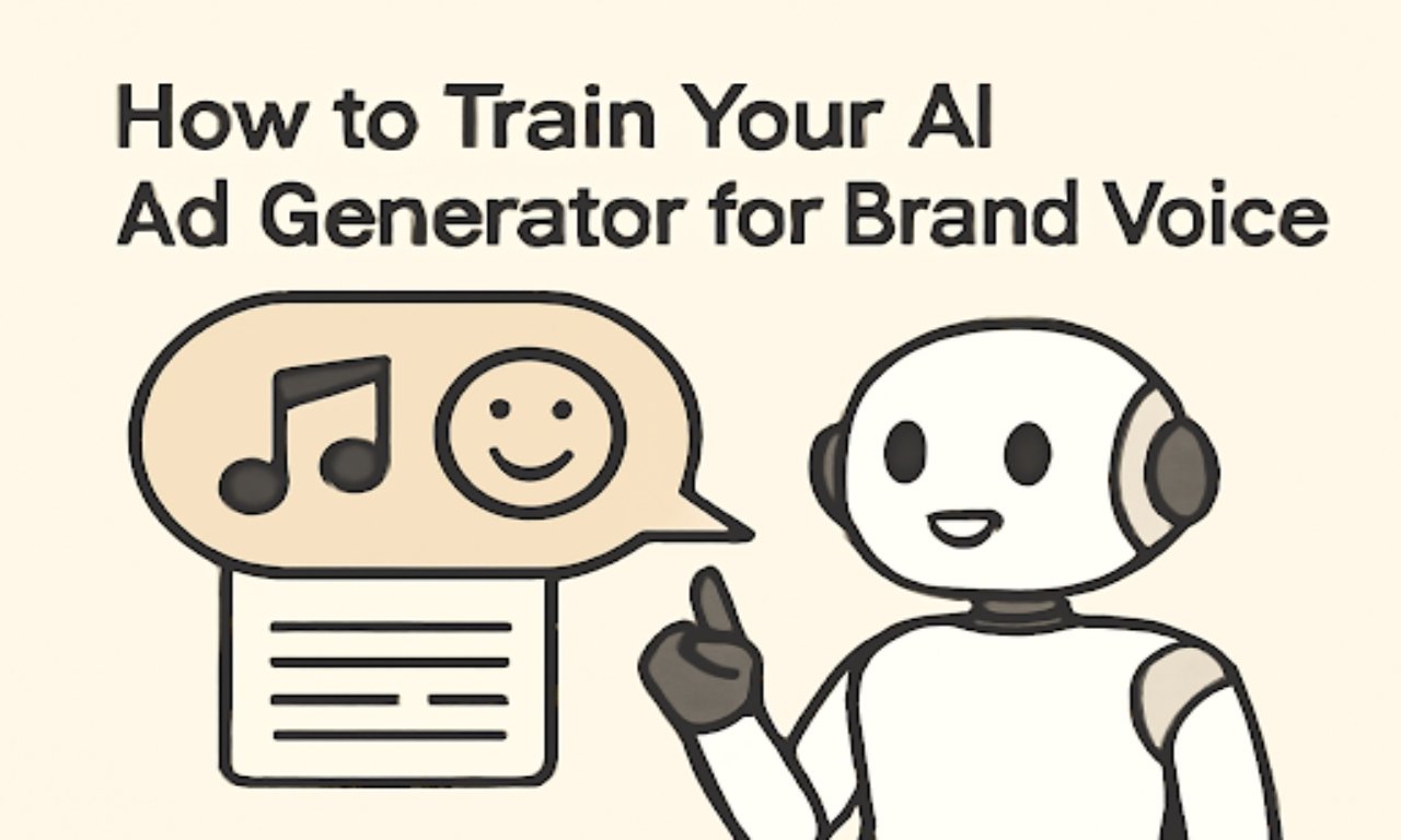 How to Train Your AI Ad Generator for Brand Voice