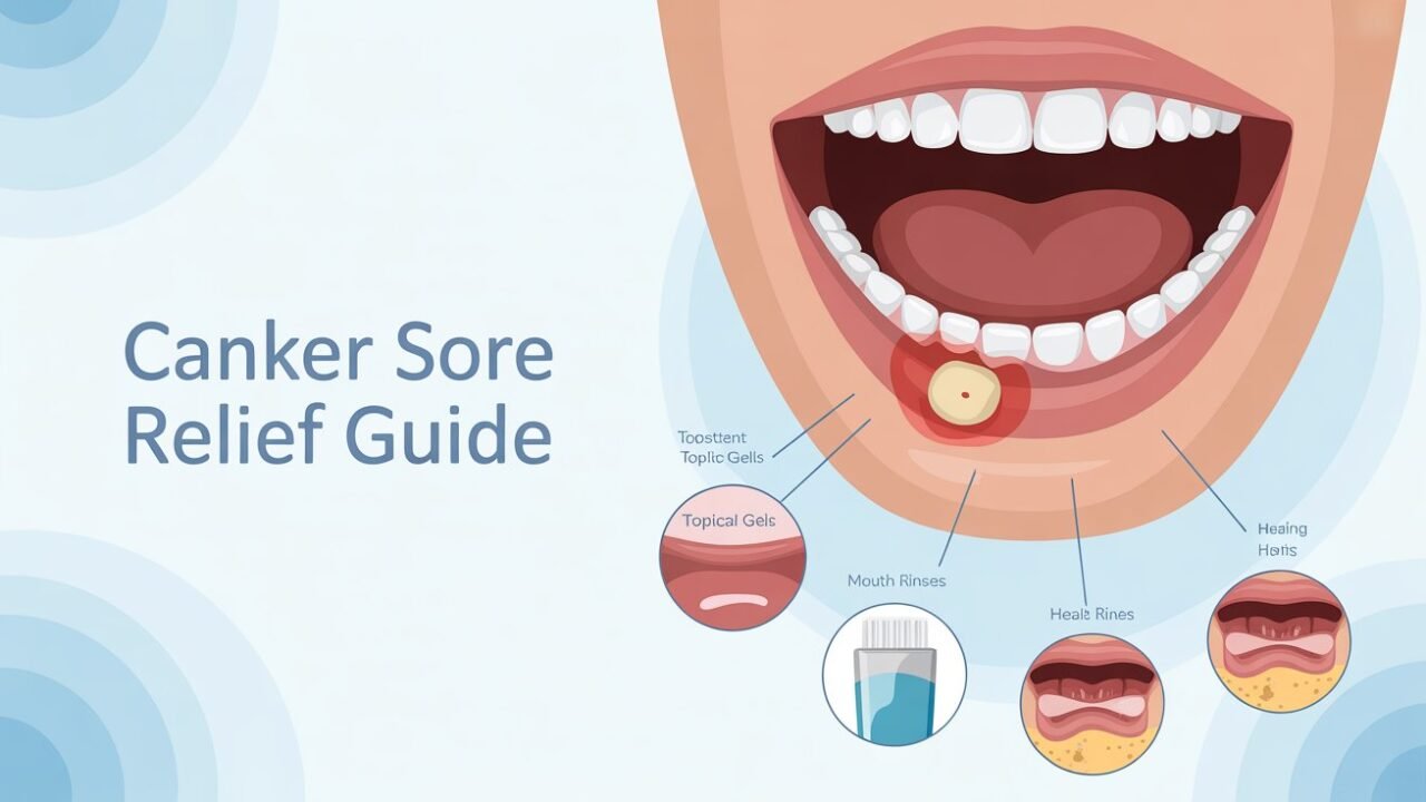 Canker Sore Relief: Treatments Available Online